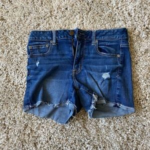 American eagle super stretch high rise shortie